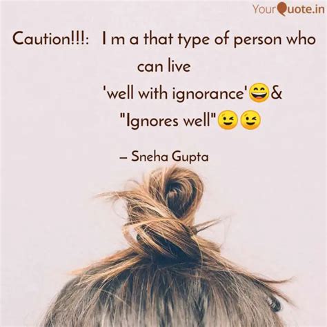 Caution!!!: I m a that ... | Quotes & Writings by Sneha Gupta | YourQuote