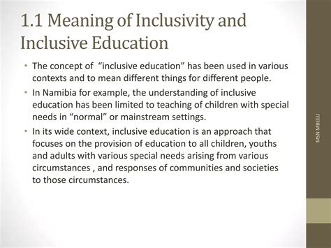 Meaning of Inclusivity and Inclusive Education.pptx