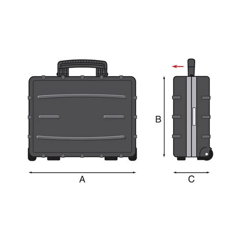 Buy Rolling tool case, polypropylene service case online