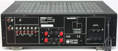 Yamaha AX-492 Natural Sound Stereo Amplifier – Massi