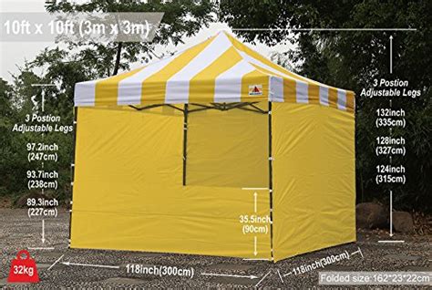 ABCCANOPY Canopy Tent Canopy 10x10 Pop Up Canopies Commercial Tents ...