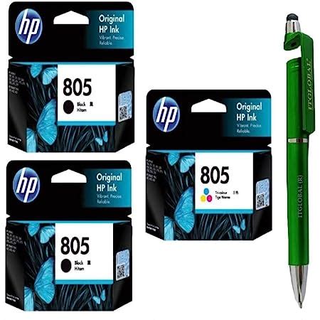 HP 805 Tri-Color Original Ink Cartridge : Amazon.in: Computers ...
