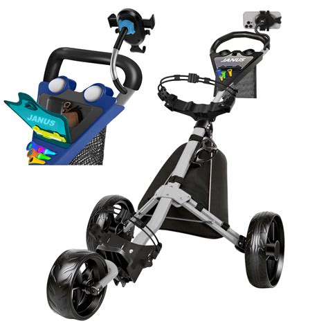 Janus Golf Cart Golf Bag Cart Foldable Golf Push Cart | Desertcart INDIA