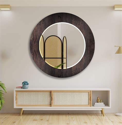 Round Mirror Wall Decor-circle Mirror for Wall-bathroom - Etsy
