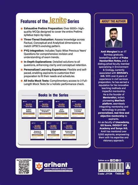 Arihant Ignite Indian Polity MCQs | UPSC & State PCS Prelims Topic-wise ...