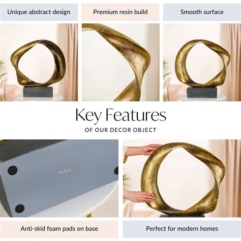 Unity Rings Statement Decor Online - Premium Decor Object | Nestasia