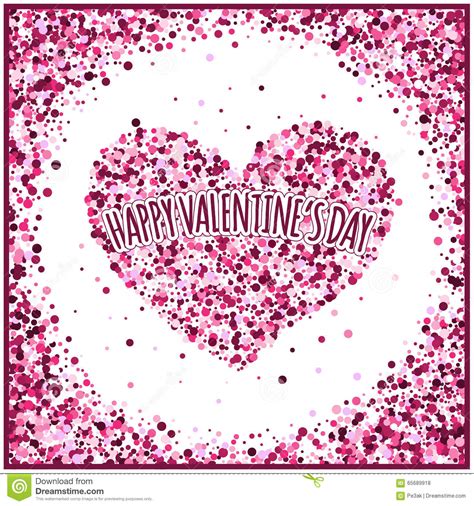 Valentine S Day. Greetings Card Stock Vector - Illustration of ornate ...