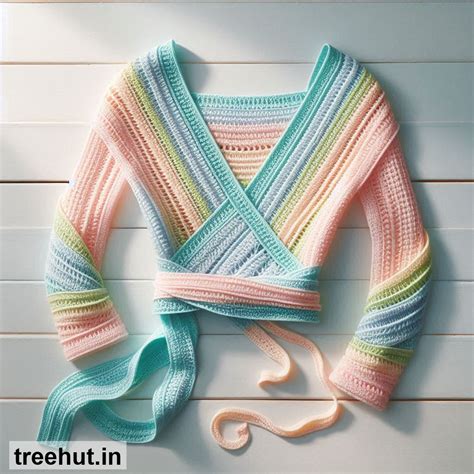 Spring Crochet wrap tops Ideas and how to make them