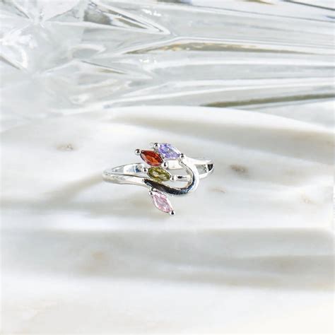 Silver Petal Bloom Ring | Salty – Salty Accessories