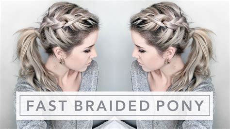 Braided Ponytail Tutorial 的图像结果
