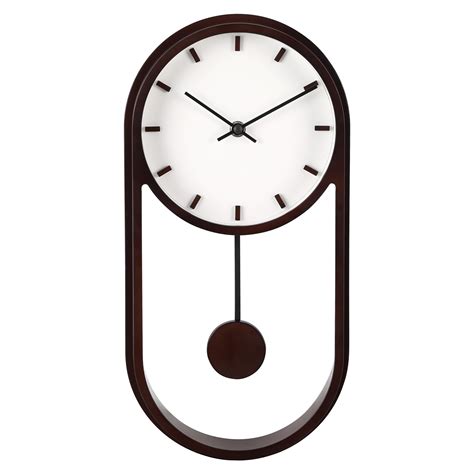 Better Homes & Gardens 7.8" Quartz Modern Indoor Pendulum Clock, Easy ...