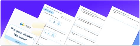 Image result for Triangular Numbers Worksheet.pdf