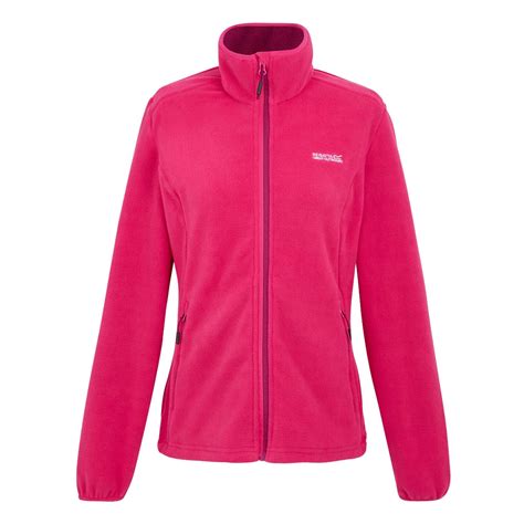 Womens/Ladies Floreo IV Full Zip Fleece Jacket (Pop) REGATTA | Decathlon