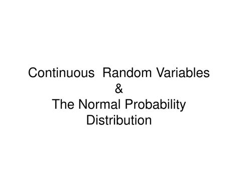 Image result for Probability Distribution for Continuous Random Variables