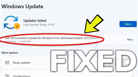Image result for Windows Update Failing Windows 11