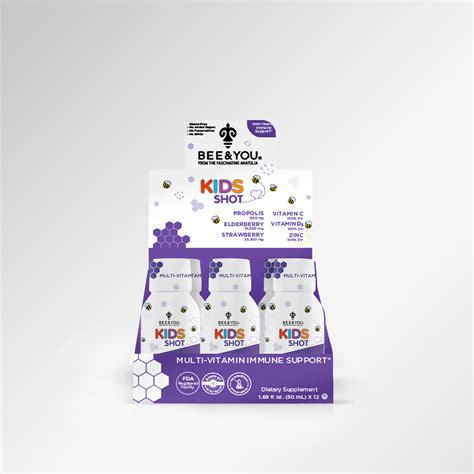 Elderberry Kids Shot x 12 – Bee and You EU