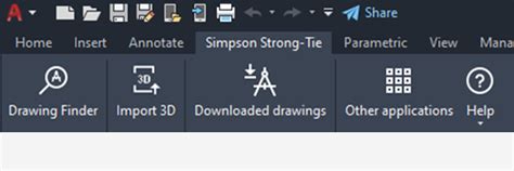 Drawing Finder Plugins | Simpson Strong-Tie