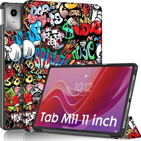 Robustrion Cover for Lenovo Tab M11 Cover Case, Trifold Flip Cover for ...