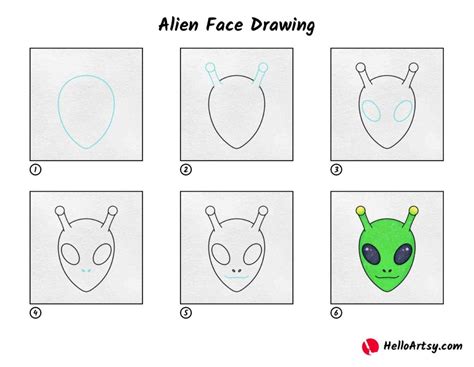 Image result for Alien Drawing Easy Full Body