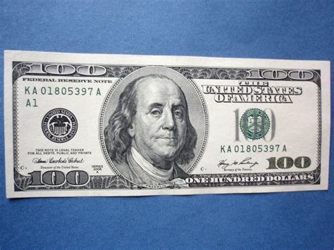 USA 100 DOLLARS 2006 A - první série A 1 - VZÁCNÁ - KRÁSNÁ | Aukro