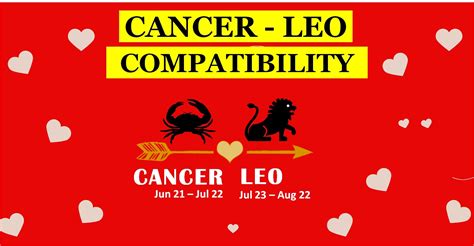 Cancer & Leo Compatibility: Explore Love, Marriage, Friendship & More