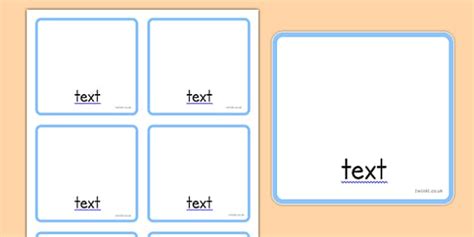 Editable Daily Routine Cards