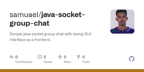 Socket Programming Java Group Chat 的图像结果