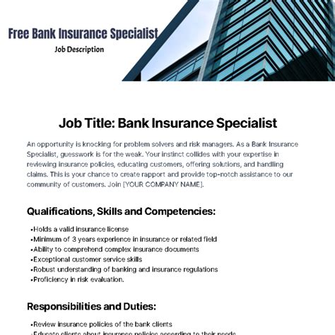 Insurance Agent Job Description Examples 的图像结果