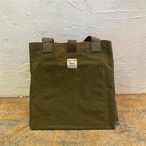 NIGEL CABOURN "HALFTEX BUCKET BAG"(DARK GREEN) | BREAKERS(Z)