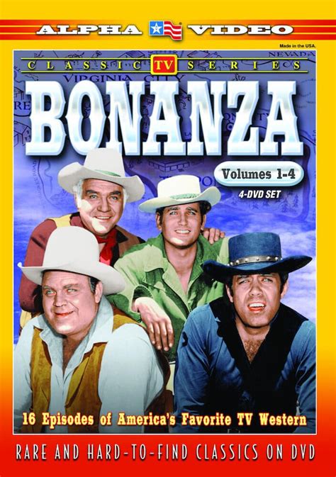Bonanza - Volumes 1-4 (4-DVD): Amazon.in: Bonanza, Lorne Greene ...