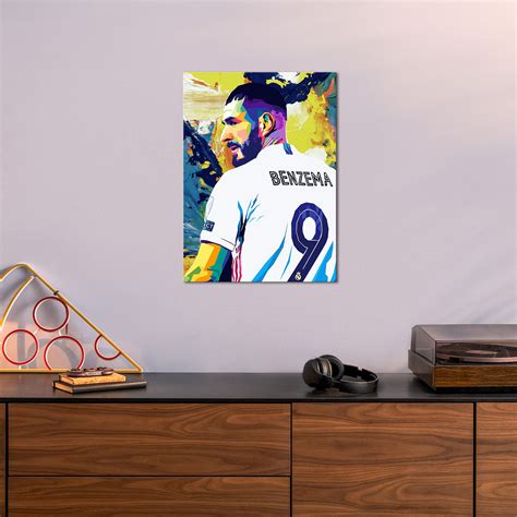 Karim Benzema – The Number 9 Legacy | WPAP Expressionist ...