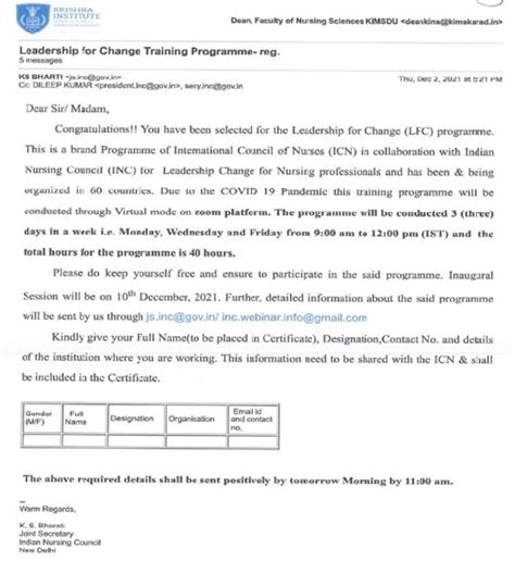 KINS:- Dr. (Mrs.) Vaishali Rajsinh Mohite, Dean, Krishna Institute of ...