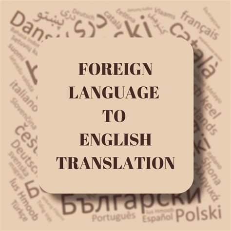 Foreign language to English translation – Authorized Translation India