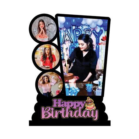 Happy Birthday Wooden Table Frame – QuirkyGifts