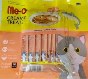 Me-O Meo Creamy treats Salmon flavor 20pc x 15g each (300g) Salmon 0.3 ...