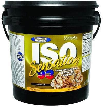 Ultimate Nutrition Iso sensation 93 Whey Protein Price in India - Buy ...