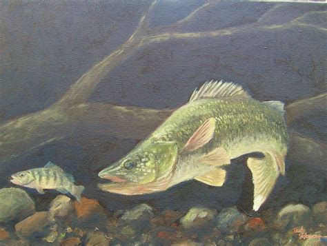 Walleye Painting at PaintingValley.com | Explore collection of Walleye Painting