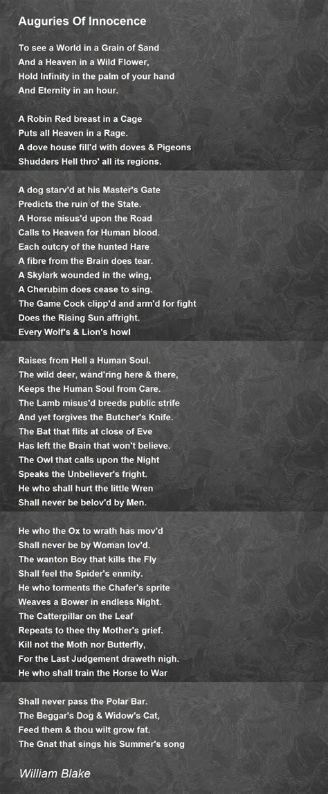 Famous Poem By William Blake Ysise - Infoupdate.org