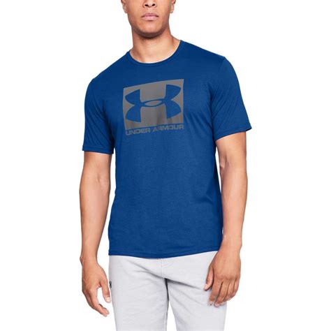 Playera Manga Corta Azul Under Armour - Caballero