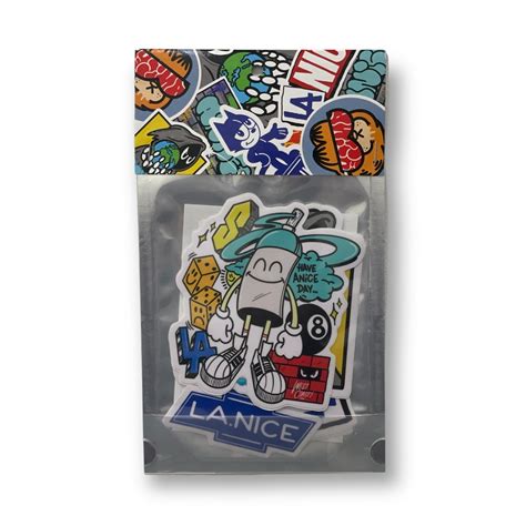 LA.NICE STICKER PACKS | REVERSE STORE