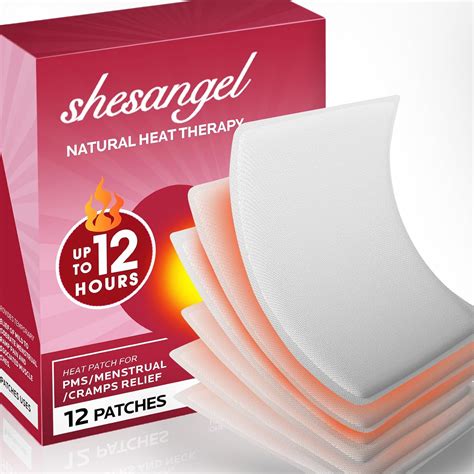 Amazon.com: Shesangel Portable Menstrual Heating Patches: Adhesive Heat ...
