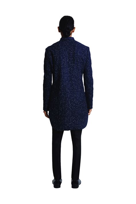 MICRO FOLIAGE LUREX HIGHLIGHTED JACKET – Kunal Rawal
