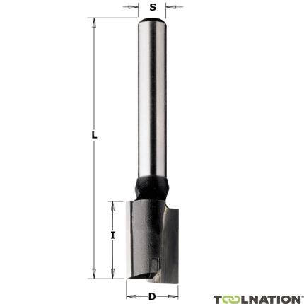CMT 174.163.11 16 mm Router bit, also bottom end set with HM long shank ...