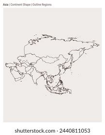 Simple Map Asia Continent 的图像结果