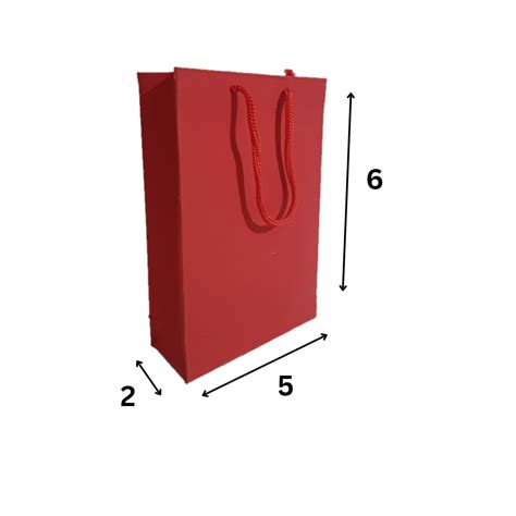 5x6x2 Custom and Color Paper Bags - Packbox