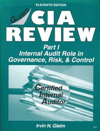 Buy CIA Review: Internal Audit Role in Governance, Risk, And Control ...