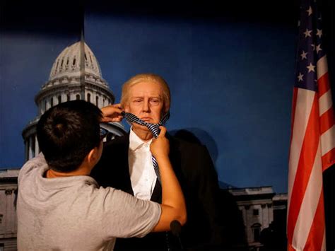 Wax replicas - In China, a Trump wax statue maker laments virus impact ...