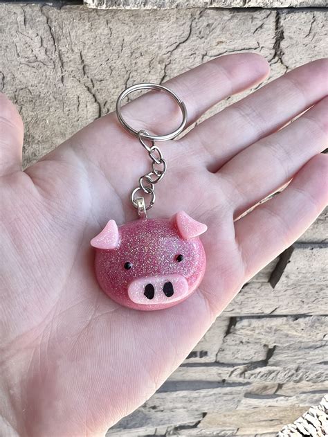 Image result for Minecraft Pig Keychain