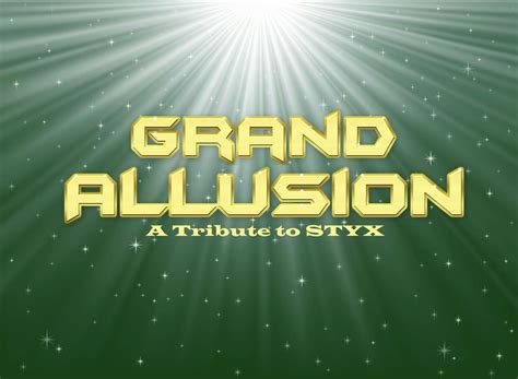 Grand Allusion, Chesterfield Amphitheater, 15 August 2025 | AllEvents