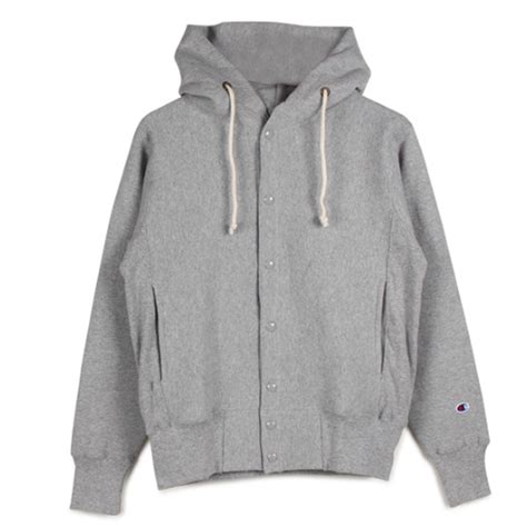 Champion チャンピオン パーカー スウェット プルオーバー メンズ REVERS WEAVE SNAP HOODED ...